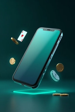 Smartphone con app Spinline Casino